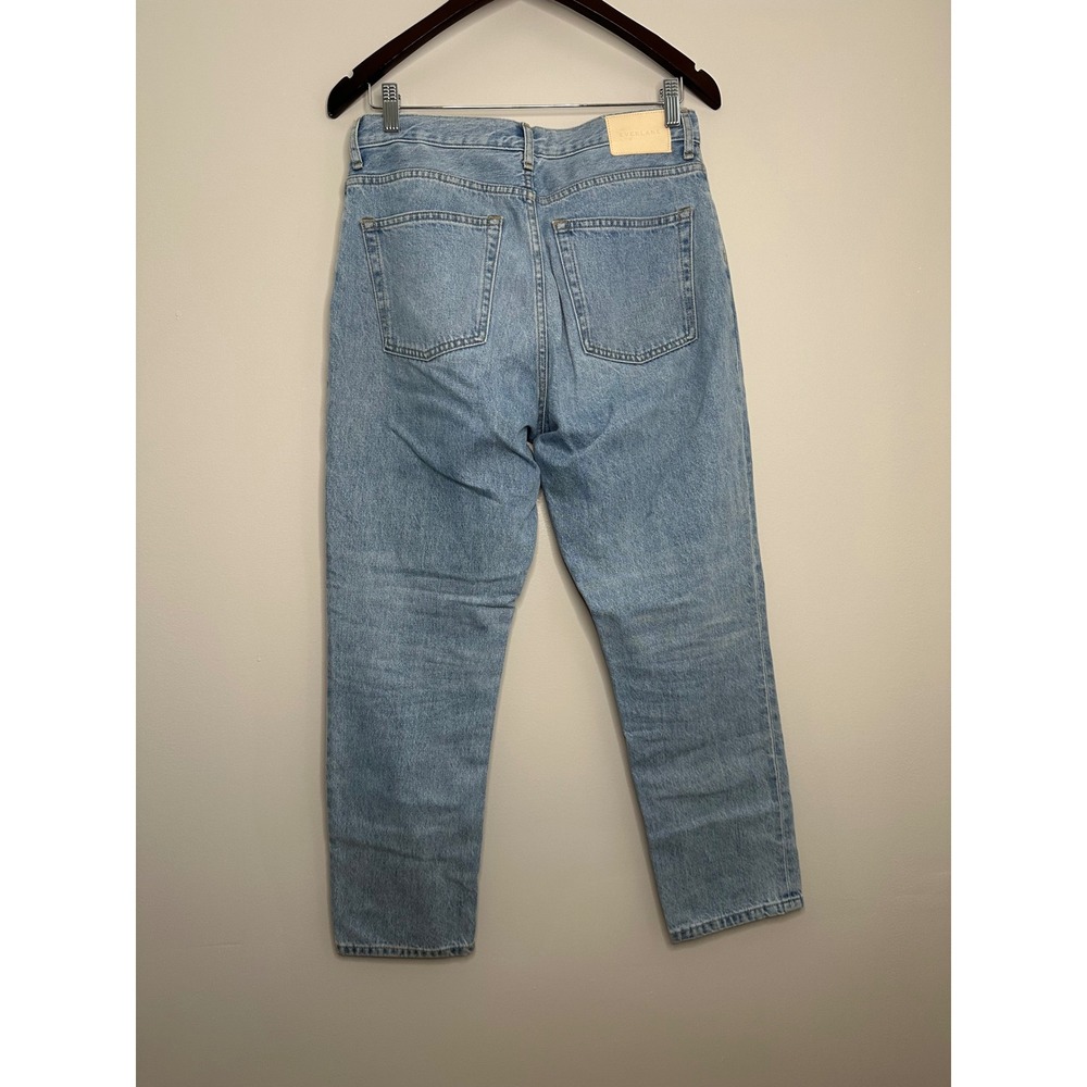 Everlane The 90's Cheeky Jean Women 28 Light Blue EUC High Rise Organic Cotton - Picture 6 of 8